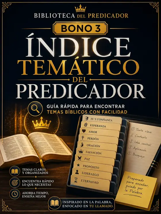 Índice Temático del Predicador